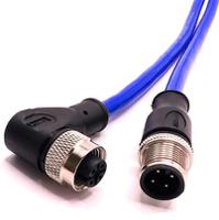 c4ad81m010 Mueller Electric C4AD Actuator/Sensor Cable, 4 Cores, Unscreened, 10 m Silicone Sheath