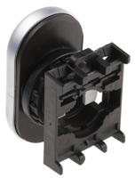 78635826-m22-ddl-ws-x1x0m22-a Eaton RMQ Titan M22 Series Black/White Illuminated Momentary Push Button Head, 22mm Cutout, IP66