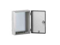 1547000 Rittal KX Series Sheet Steel Wall Box, IP66, 400 mm x 200 mm x 80mm
