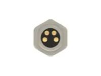 t4032014041-000 TE Connectivity Circular Connector, 4 Contacts, Panel, M8 Connector, Plug, Male, IP67, T4 Series