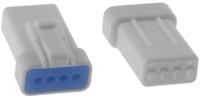 04r-jwpf-vsle-s JST, JWPF Female Connector Housing, 2mm Pitch, 4 Way, 1 Row