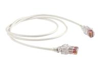 851-16318-rj45spc6-010mwh HellermannTyton Connectivity, 1m Cat6, White RJ45 to Male RJ45 Male, U/UTP Unshielded, Terminated LSZH Sheath