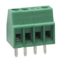 173-1623 RS PRO PCB Terminal Block, 4-Contact, 2.54mm Pitch, Through Hole Mount, 1-Row, Screw Termination