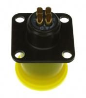 85102e84s50 Souriau Sunbank by Eaton, 851, Copper Alloy 4 Way Cable Mount MIL Spec Circular Connector PlugGreen, Socket