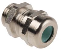 53112571 Lapp SKINTOP Series Nickel Plated Brass Cable Gland, M16 Thread, 4.5mm min., 10mm max., IP68