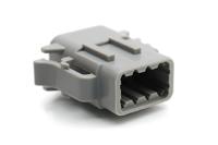 atm06-08sa Amphenol Industrial, ATM Automotive Connector Plug Grey Cable Mount 8 Way, Crimp Termination ATM06-08SA