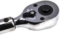 7455-200 Bahco Click Torque Wrench, 40 → 200Nm, 1/2 in Drive, Square Drive - RS Calibrated