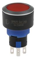 175-8303 RS PRO Illuminated Push Button Switch, Momentary, Panel Mount, 22.2mm Cutout, SPDT, Red LED, 250V ac, IP65