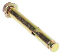 177-7083 RS PRO Bright Zinc Plated Sleeve Anchor 8mm x 95mm, 12mm Fixing Hole