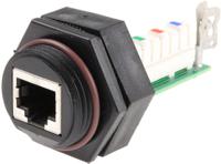 1300530002 Brad from Molex ENDR Series Female RJ45 Connector, Panel Mount Straight 1 Port