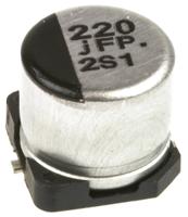 eeefp0j221ap Panasonic 220μF Aluminium Electrolytic Capacitor 6.3V dc, Surface Mount - EEEFP0J221AP