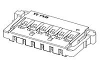 504051-0801 Molex Male Connector Housing, 1.5mm Pitch, 8 Way, 1 Row