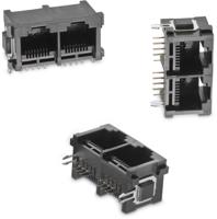 615024149521 Wurth Elektronik WR-MJ Series Female RJ45 Connector, PCB Mount, Nickel Plated Brass Shield Horizontal 3 Port 8 -Way