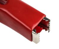 bu-121-2 Mueller Electric Crocodile Clip, Zinc-Plated Steel Contact, 25A, Red
