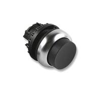 m22-dh-s Eaton M22 Series, Black Push Button Head, Momentary, 22.5mm Cutout