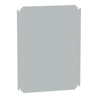 nsympp54 Schneider Electric PanelSeT Series Mounting Plate, 500mm H, 400mm W for Use with Spacial CRN, Spacial S3D, Spacial S3X,