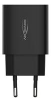 1001-0106-520 Ansmann 12W Power Brick AC/DC Adapter 5V dc Output, 2.4A Output
