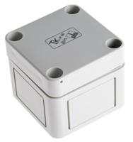 11040101 Spelsberg TK PS Series Grey Polystyrene Enclosure, IP66, Grey Lid, 65 x 65 x 57mm