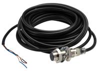e2b-m12ks04-wp-c2-5m Omron Inductive Threaded Barrel Proximity Sensor, M12, 4 mm Detection, NPN NC, 12 → 24 V dc