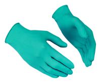 guide-7014-t8 GUIDE GLOVES 7014 Green Nitrile Work Gloves, Size 8