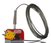 268-4545 RS PRO Type K Horseshoe Magnet Thermocouple 1.5m Length, 25mm Diameter, -50°C → +250°C