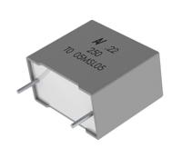 r60ii3470aa30j KEMET R60 Polyester Film Capacitor, 160 V ac, 250 V dc, ±5%, 470nF, Through Hole