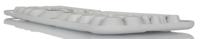 2563300 Rittal SZ Series RAL 7035 Plastic Gland Plate, 447mm W for Use with AX