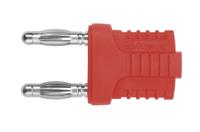 kurz-14-4-ig-mb-ni-rt Schutzinger Red Male Banana Plug, 4 mm Connector, Plug In Termination, 12A, 33 V ac, 70V dc, Nickel Plating