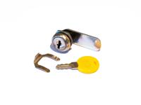 517-875 RS PRO Silver Nylon, Steel Camlock, 16.5mm Panel-to-Tongue, 16 x 19mm Cutout, Key Unlock