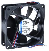 8412nme ebm-papst 8400 N Series Axial Fan, 12 V dc, DC Operation, 58m³/h, 1W, 80 x 80 x 25mm