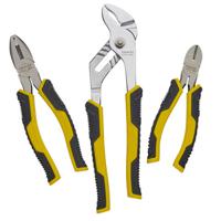 stht0-74471 Stanley 3-Piece Plier Set, 180 mm Overall