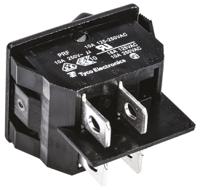 1634201-3 TE Connectivity DPST, On-Off Rocker Switch Panel Mount