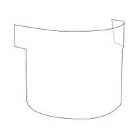 cau180-000-000 JSP Infinity, Jetstream, Powercap Series Air-Fed Visor Cover Peel Off Visor Cover, Impact Protection, EN 12941, TH2, TH3