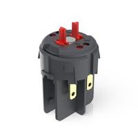 1201265049000 RAFI RAFIX 22 Series Contact Block for Use with Plug In Distributor, 250V ac, DPST