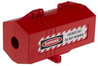 818-8057 RS PRO Red 4-Lock ABS Plug Lockout, 7.5mm Shackle, 19.5mm Attachment