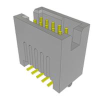tfc-105-22-l-d-a Samtec TFC Series Vertical Through Hole, Surface PCB Header, 10 Contact(s), 1.27 mm Pitch, 2 Row, Shrouded