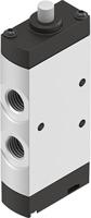 vmef-s-m52-e-g14 Festo Plunger 5/2 Pneumatic Manual Control Valve VMEF Series, G 1/4, 1/4in, 8031304