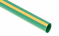 398-060 RS PRO Heat Shrink Tubing, Green/Yellow 9.5mm Sleeve Dia. x 1.2m Length 2:1 Ratio