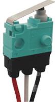asq10617 Panasonic Leaf Lever Micro Switch, Pre-wired Terminal, 100 mA @ 30 V dc, SP-CO, IP67