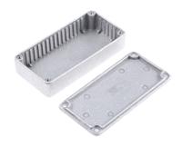 rtm500212-nat CAMDENBOSS 5000 Series Grey Die Cast Aluminium Enclosure, IP54, Grey Lid, 101 x 50 x 25mm