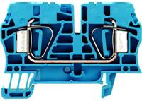 1608630000 Weidmuller  ZDU Series Blue, 6mm², Single-Level, Clamp Termination