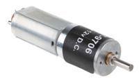 417-9706 RS PRO Brushed Geared DC Geared Motor, 0.394 W, 12 V dc, 8 Ncm, 100 rpm, 3mm Shaft Diameter