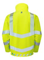 evo103-2xl PULSAR EVO103 Yellow Unisex Hi Vis Bomber Jacket, XXL