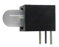 l-59bl1egw Kingbright L-59BL/1EGW, Green & Red Right Angle PCB LED Indicator, Through Hole 2.5 V
