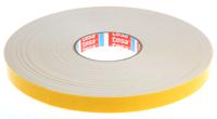 62936-00007-00 Tesa 62936 White Adhesive Foam Tape, 19.0mm x 25.0m, 1.60mm Thick