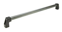 37751 Elesa Black Aluminium Handle 78 mm Height, 38mm Width, 724mm Length