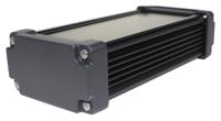 awn11-6-24ebb Takachi Electric Industrial AWN Black Aluminium Heat Sink Case, 240 x 106.3 x 56.3mm
