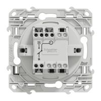 s530233 Schneider Electric Grey Rocker Switch, 2 Way, 1 Gang, Odace