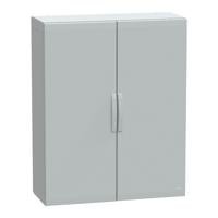 nsypla12104g Schneider Electric PanelSeT Series Double-Door-Door Floor Standing Enclosure, IP65, 1250 x 1000 x 420mm