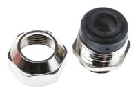 a100013 SES Sterling A1 Series Metallic Nickel Plated Brass Cable Gland, PG13 Thread, 8mm min., 15mm max., IP68